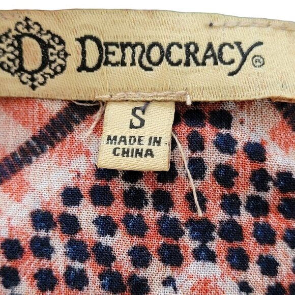 Democracy - Boho tunic - Cold Shoulder, Bell Sleeve - Super Cute - Size S - Picture 10 of 14